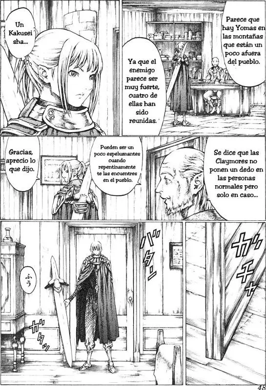 Claymore capítulo 41, página 12