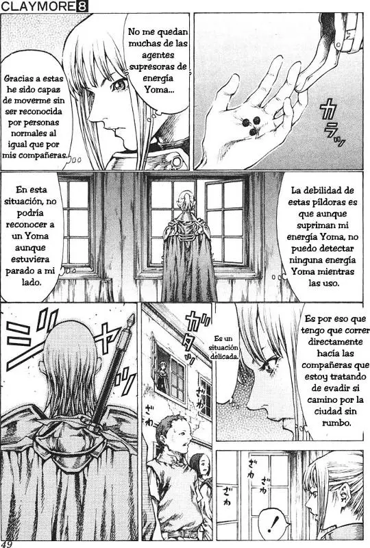 Claymore capítulo 41, página 13