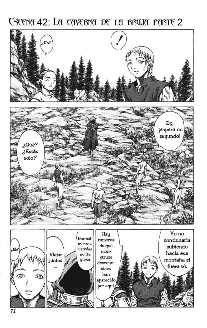 Claymore capítulo 42, página 1