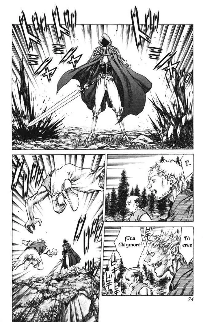 Claymore capítulo 42, página 3