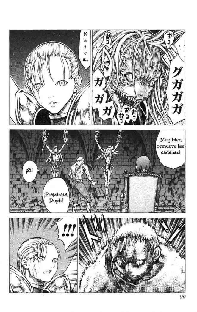 Claymore capítulo 42, página 18