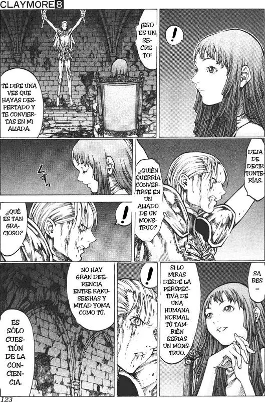 Claymore capítulo 43, página 19