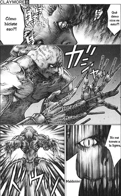 Claymore capítulo 44, página 7