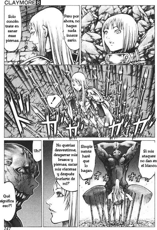Claymore capítulo 44, página 13