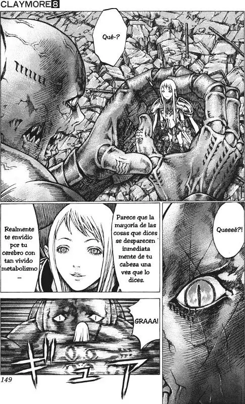 Claymore capítulo 44, página 15