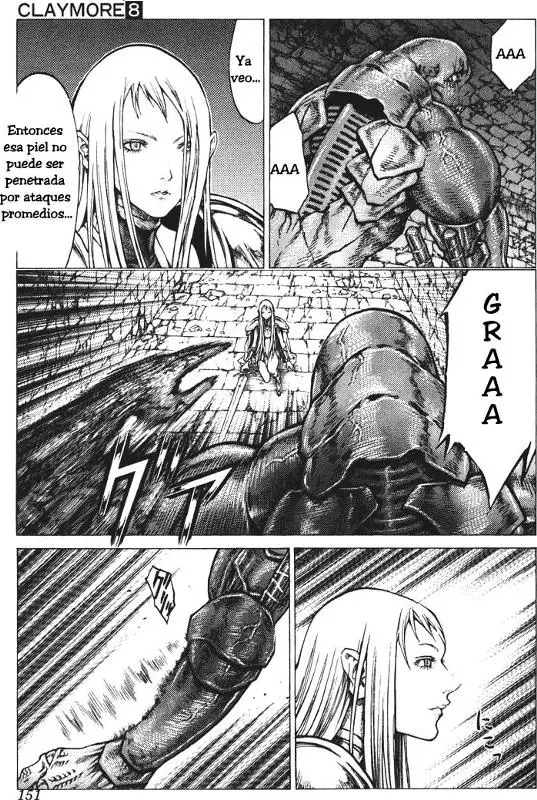 Claymore capítulo 44, página 17