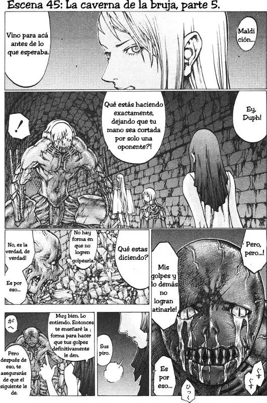 Claymore capítulo 45, página 1