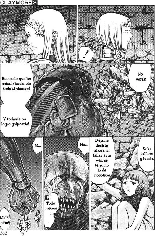 Claymore capítulo 45, página 3