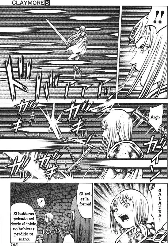 Claymore capítulo 45, página 7