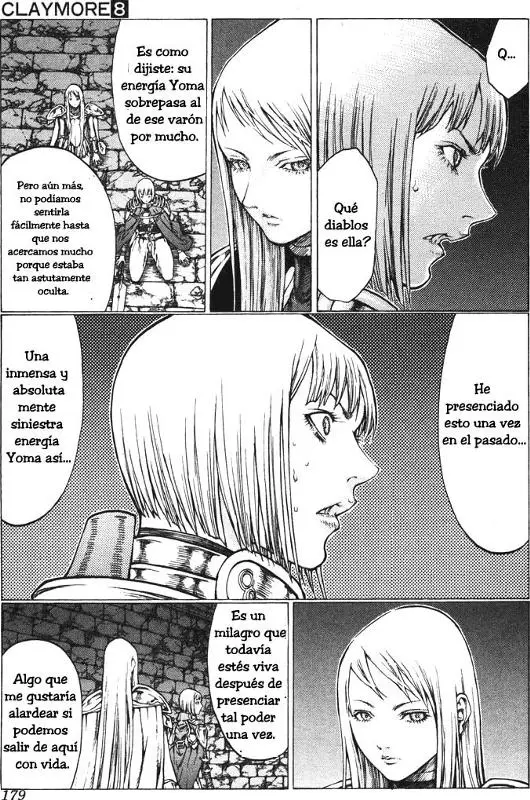 Claymore capítulo 45, página 21