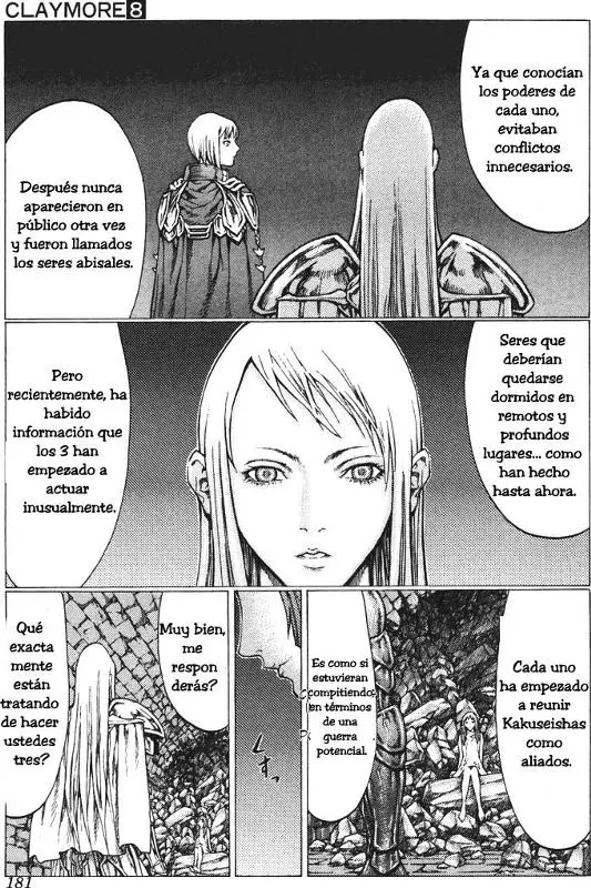 Claymore capítulo 45, página 23