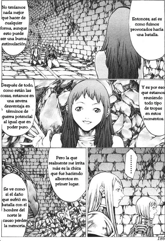 Claymore capítulo 45, página 28
