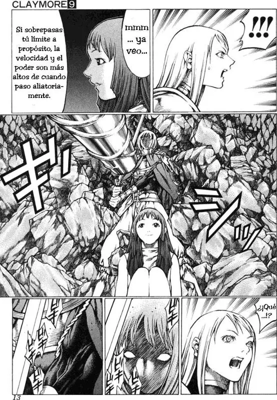 Claymore capítulo 46, página 12