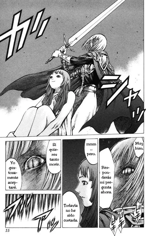 Claymore capítulo 46, página 14