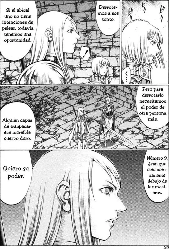 Claymore capítulo 46, página 19