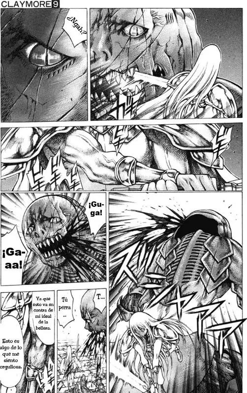 Claymore capítulo 46, página 24