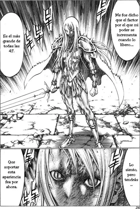 Claymore capítulo 46, página 25
