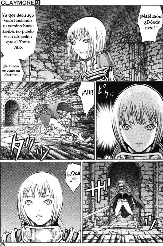 Claymore capítulo 46, página 28