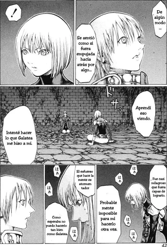Claymore capítulo 47, página 6