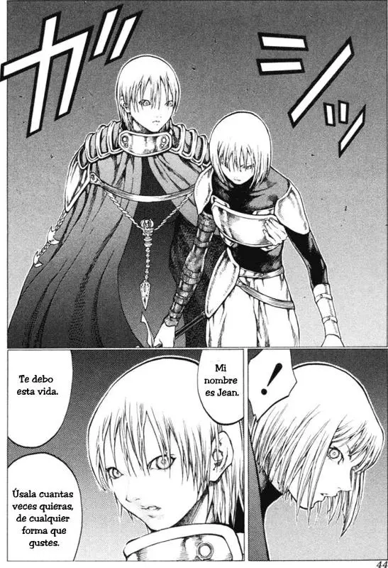 Claymore capítulo 47, página 8