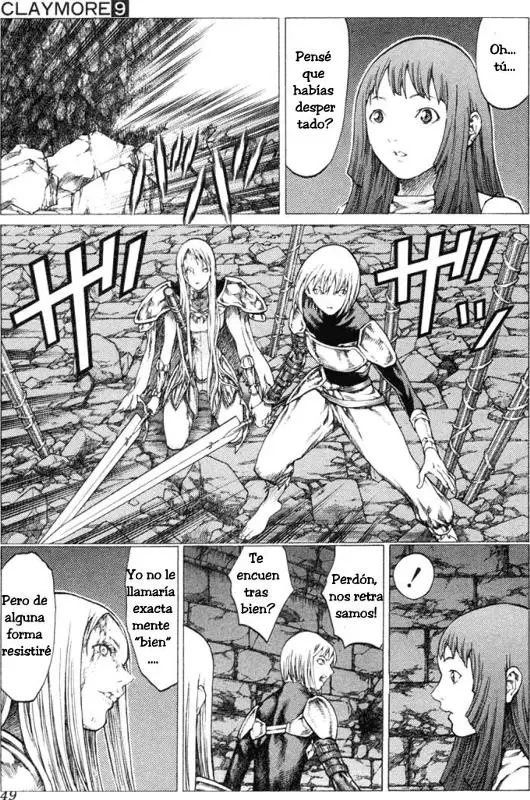 Claymore capítulo 47, página 12
