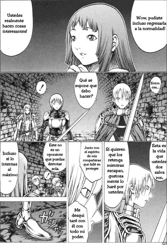 Claymore capítulo 47, página 13