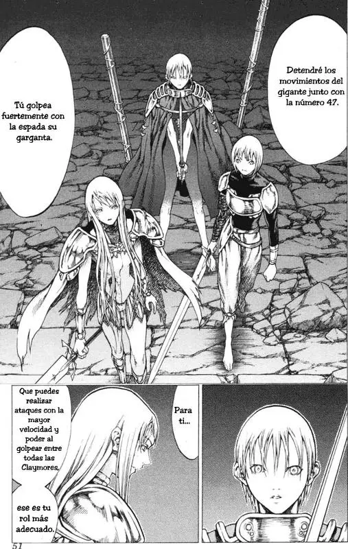 Claymore capítulo 47, página 14