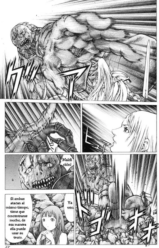 Claymore capítulo 47, página 20