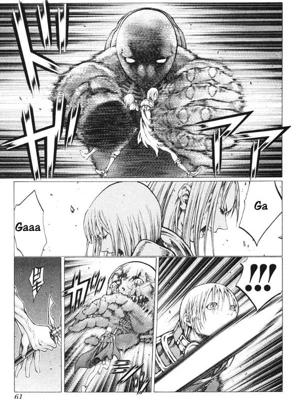 Claymore capítulo 47, página 24