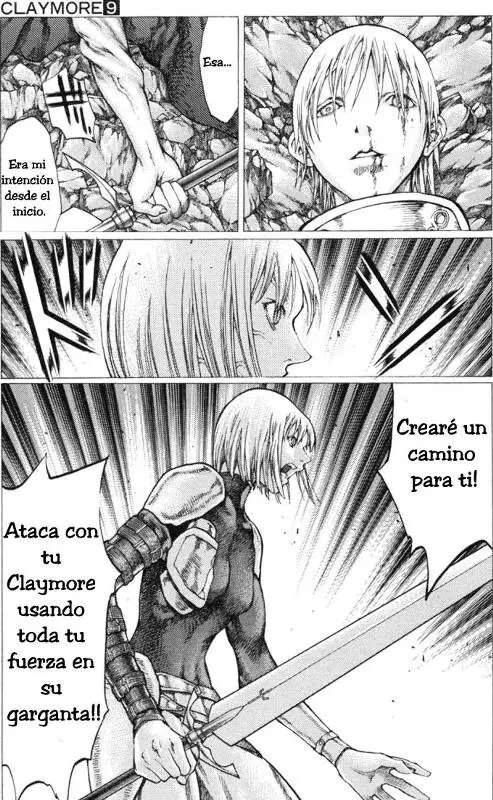 Claymore capítulo 47, página 32