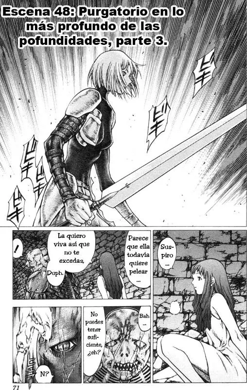 Claymore capítulo 48, página 1