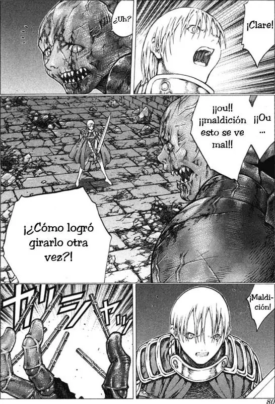 Claymore capítulo 48, página 10