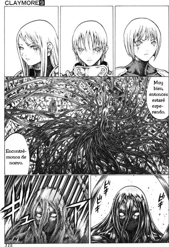 Claymore capítulo 49, página 18