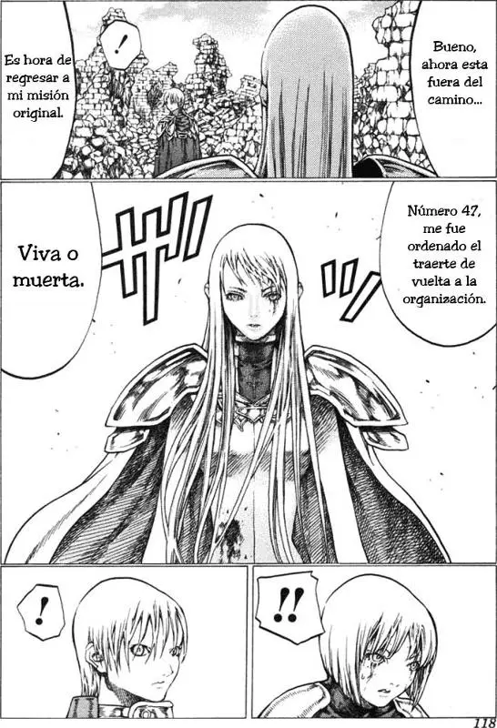 Claymore capítulo 49, página 21