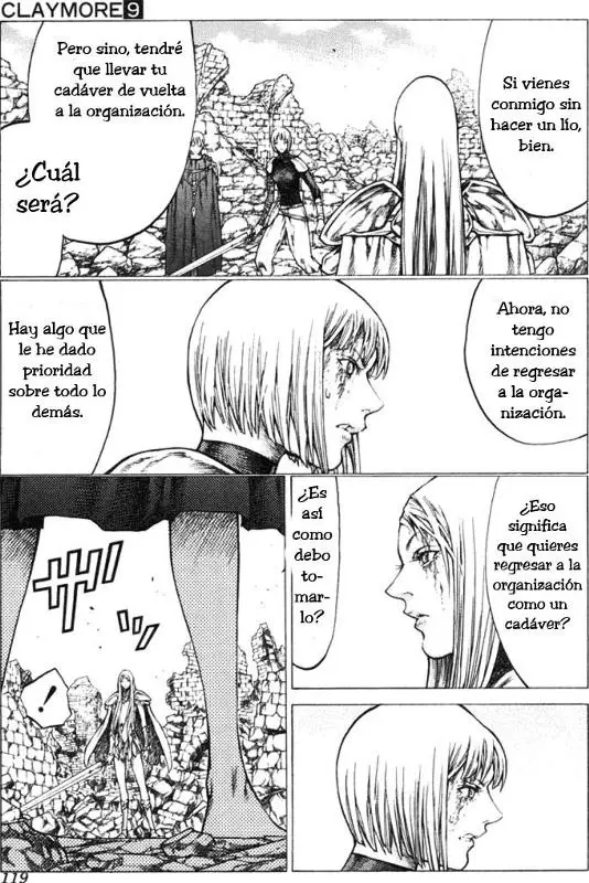 Claymore capítulo 49, página 22