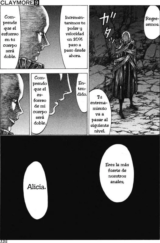 Claymore capítulo 49, página 28