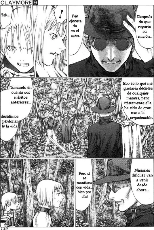 Claymore capítulo 50, página 12