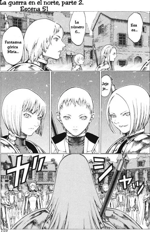 Claymore capítulo 51, página 1