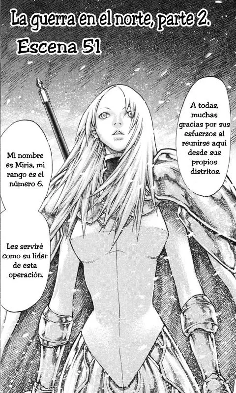 Claymore capítulo 51, página 2