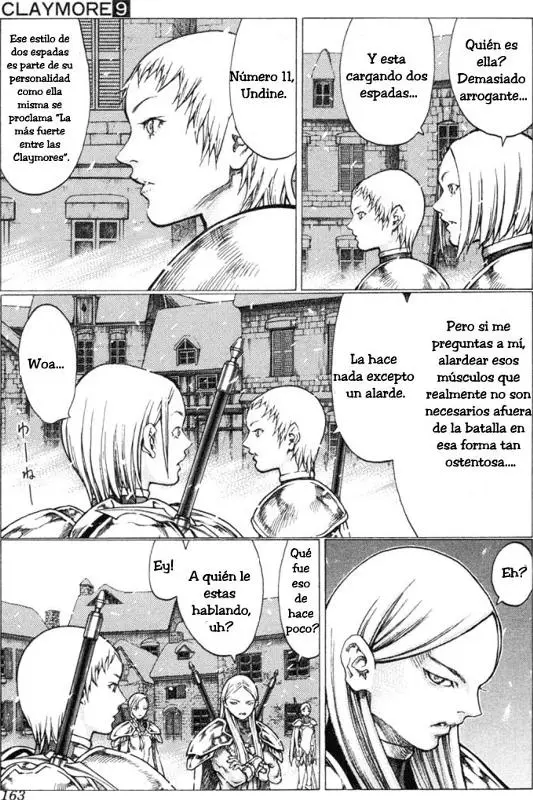 Claymore capítulo 51, página 5