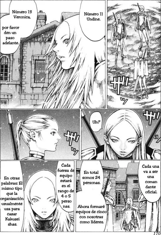 Claymore capítulo 51, página 12