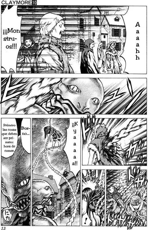 Claymore capítulo 52, página 14