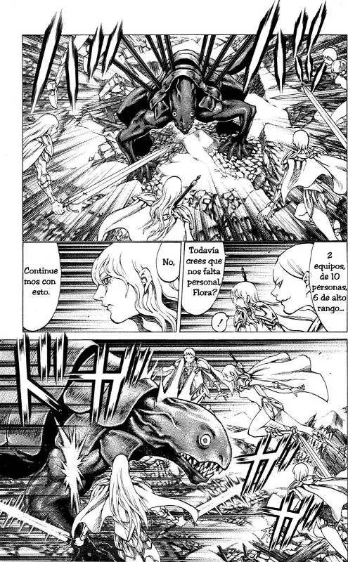 Claymore capítulo 53, página 4