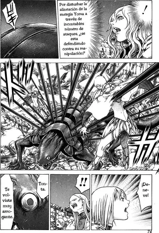 Claymore capítulo 54, página 4