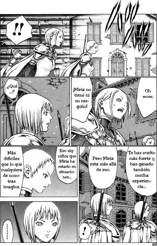 Claymore capítulo 54, página 17