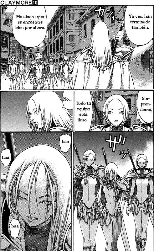 Claymore capítulo 54, página 18