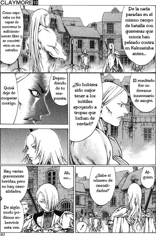 Claymore capítulo 54, página 20