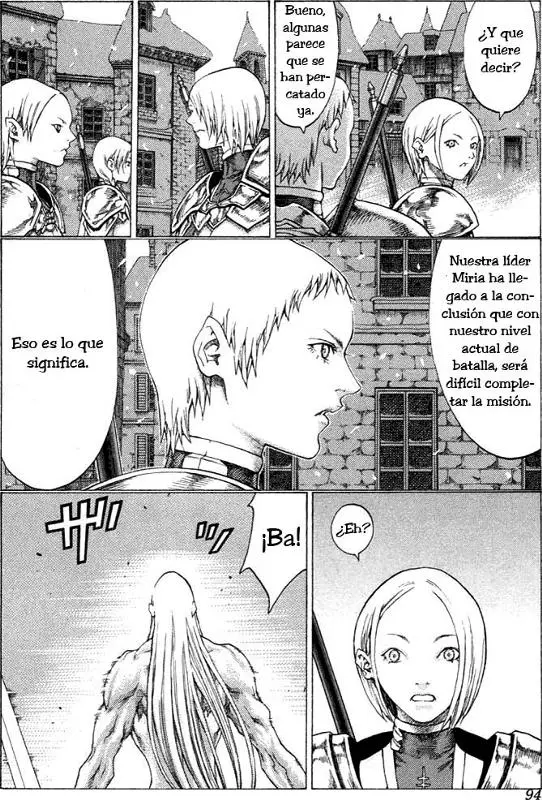 Claymore capítulo 54, página 23