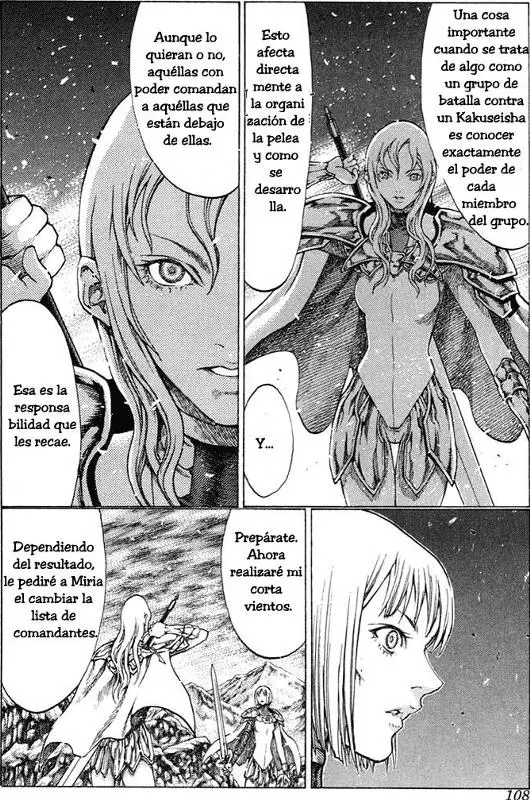 Claymore capítulo 55, página 6