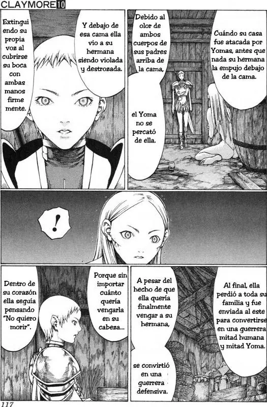 Claymore capítulo 55, página 15